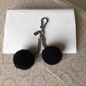 Coach Shearling Bom Bom Bag Charm